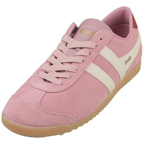 Gola, Women, Bullet Suede, Candy/Off White/Pale Gum, 7, Medium | Amazon (US)