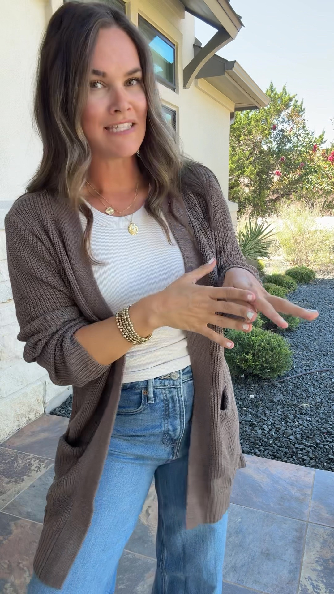Cannot get over this Old Navy cardigan! Gives Madewell vibes for a fraction of the price. The perfect chocolate brown knit to layer over simple basics

#LTKootd #LTKSeasonal #LTKSaleAlert