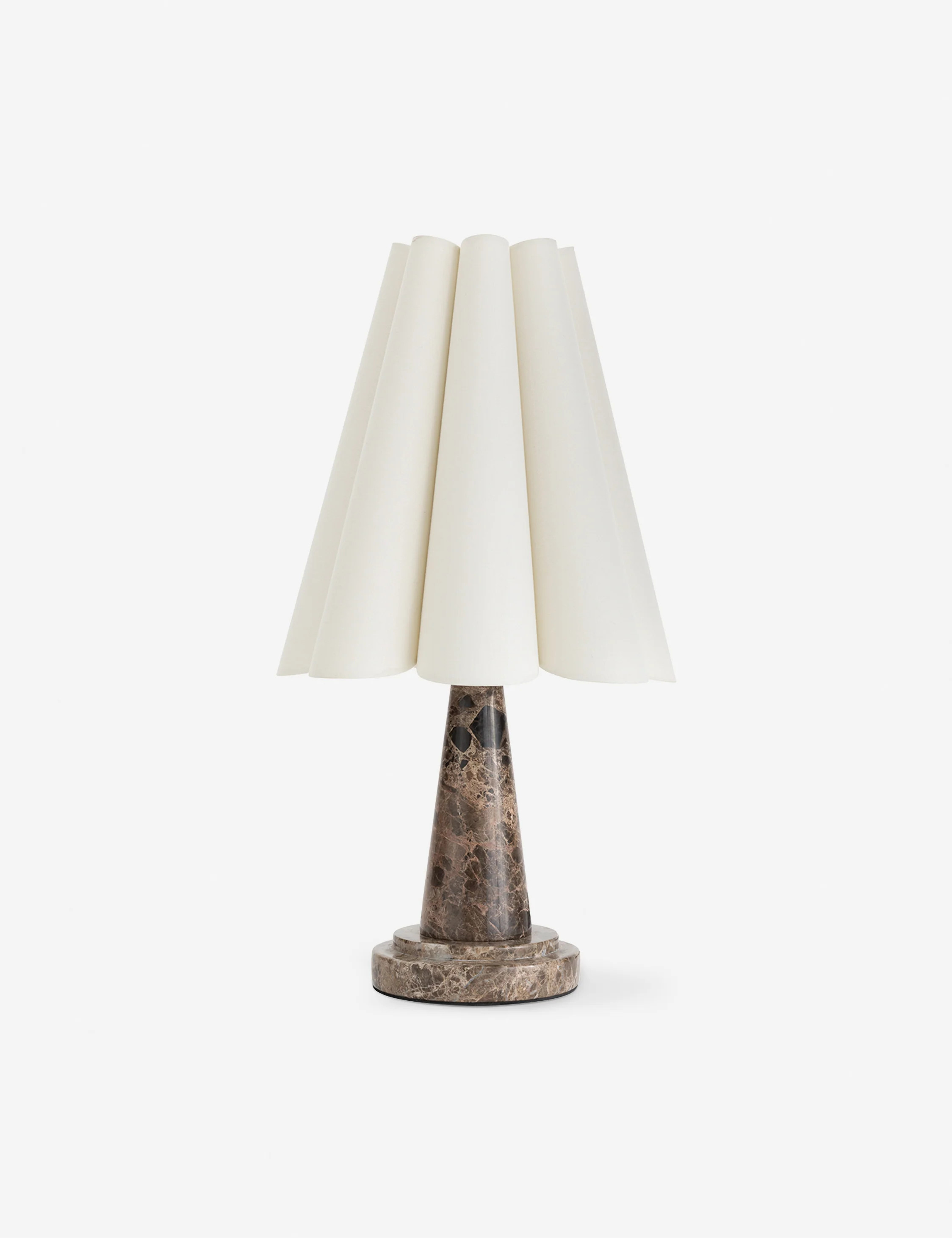 Segal Marble Mini Table Lamp | Lulu and Georgia 