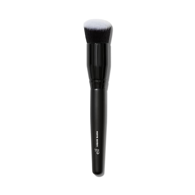 e.l.f. Camo Liquid Blush Brush, Angled Blush Brush Ideal For Applying & Blending Colors On Cheeks... | Amazon (US)