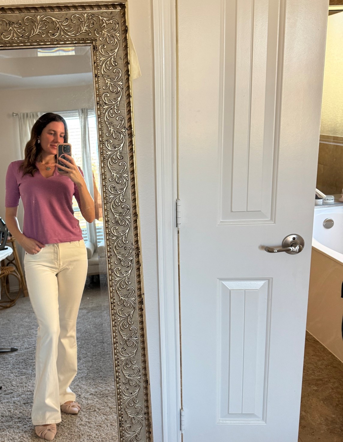 Most comfortable white jeans! 