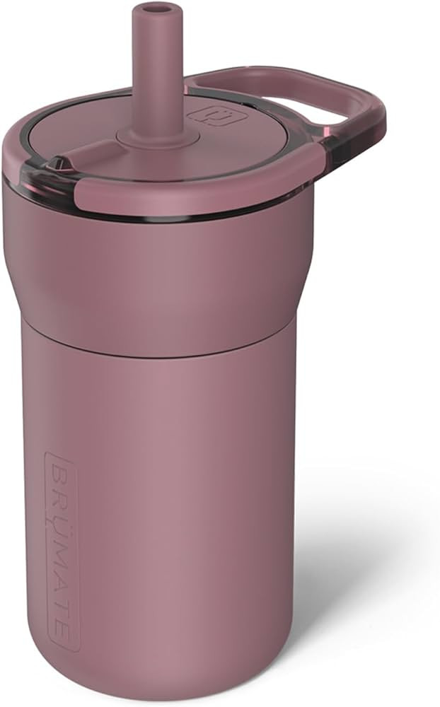 BrüMate Leap 12oz 100% Leakproof Kids Tumbler with Handle and Silicone Soft Straw | Drop Resista... | Amazon (US)