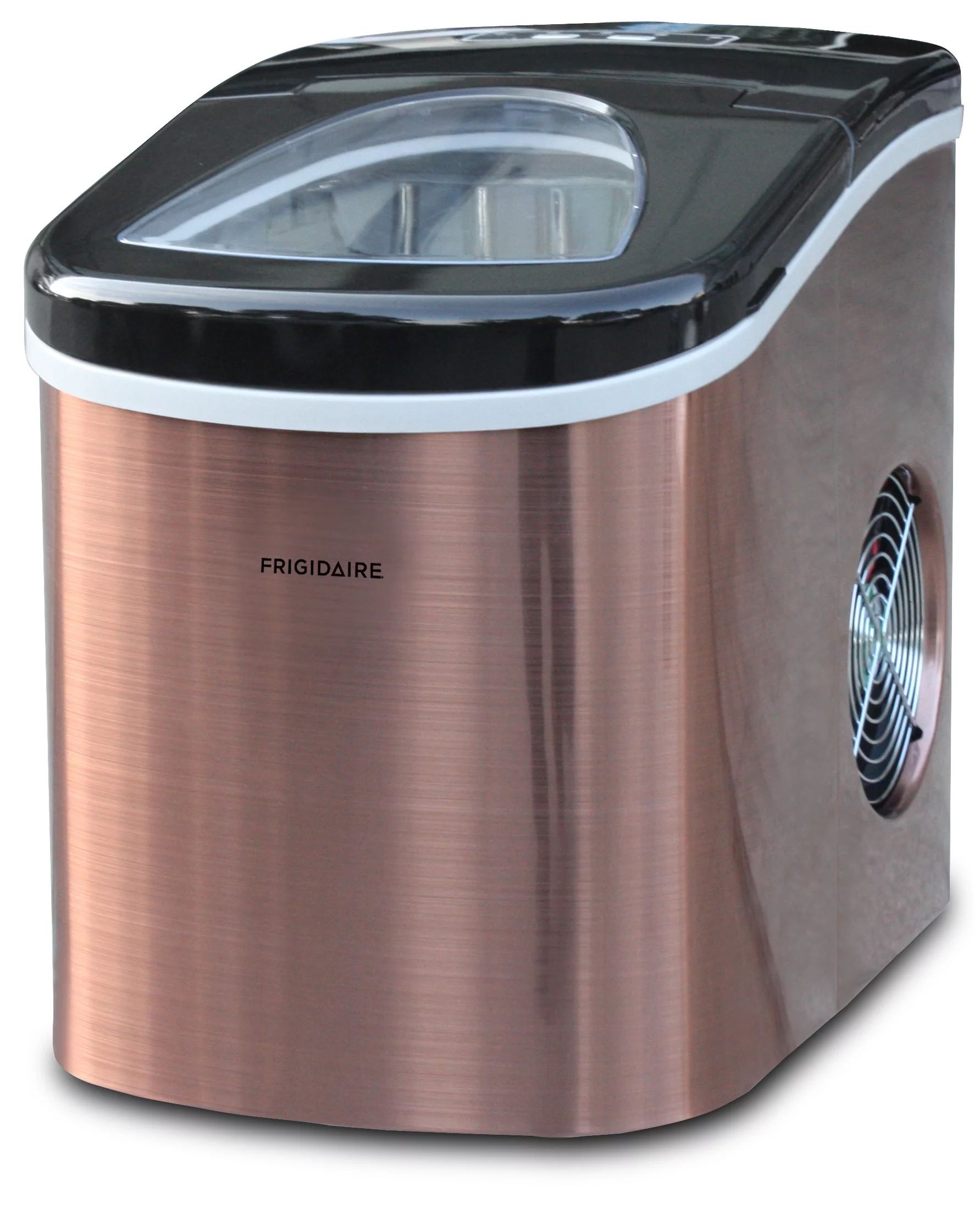 Frigidaire 26 lb. Countertop Icemaker EFIC117-SS-COPPER-COM, Copper Stainless Steel | Walmart (US)