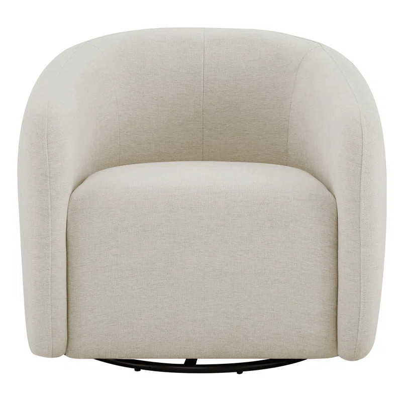 Bentleigh Upholstered Swivel Barrel Chair | Wayfair North America
