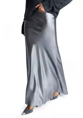 Kenneth Cole Women's Satin Maxi Skirt | Belk