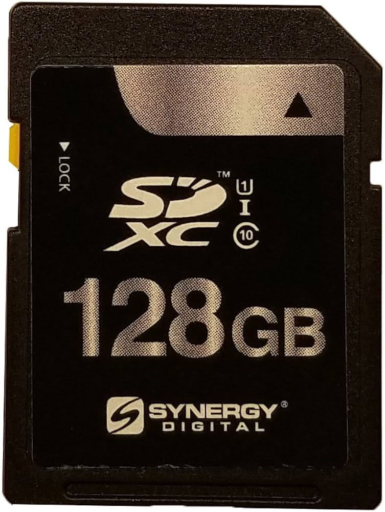 Synergy Digital Camera Memory Card, Compatible with Sony ZV-1 Digital Camera, 128GB Secure Digita... | Amazon (US)
