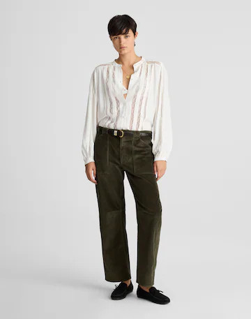 The Darted Barrel-Leg Utility Pant in Corduroy | Madewell
