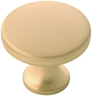Hickory Hardware H076698-BGB Forge Collection Knob, 1-3/8 Inch Diameter, Brushed Golden Brass | Amazon (US)