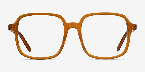 Gaston Square Mellow Yellow Glasses for Men | Eyebuydirect | EyeBuyDirect.com