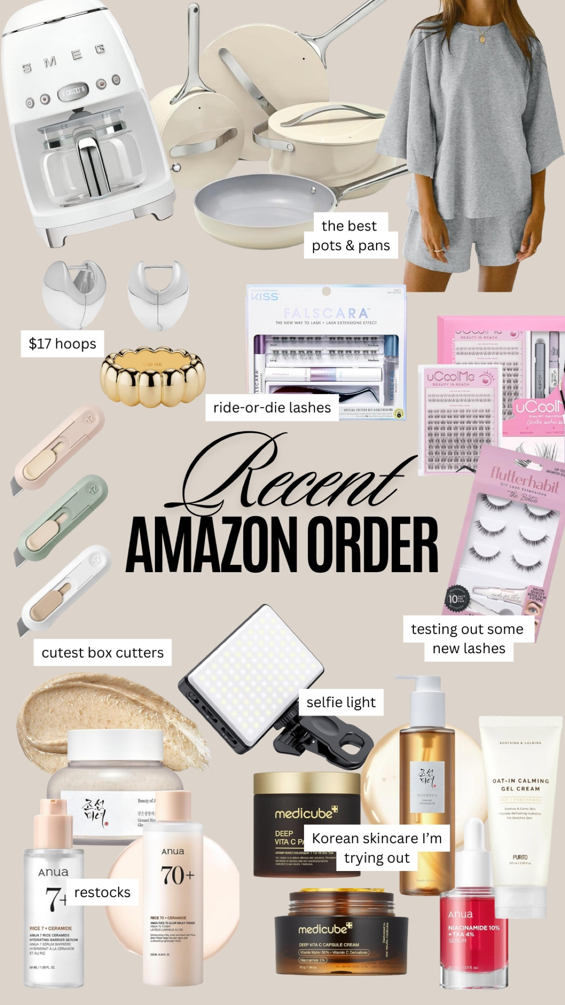 Me recent Amazon order ✨ restocks and some new beauty products I’m testing outt

#LTKFindsUnder100 #LTKFindsUnder50 #LTKBeauty