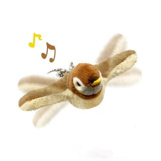 Flapping Wings Sparrow Chirping Interactive Catnip Toy Touch Activated Rechargeable For Kittens Small Dogs | The Home Depot