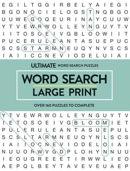 Large Print Puzzle Books-Word Search | Barnes & Noble