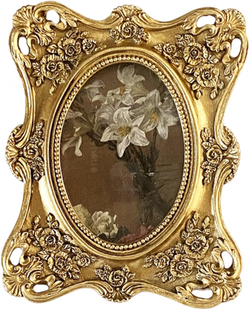 Fenteer Vintage Picture Frame, 10.5cmx13.5cm  | Amazon (US)