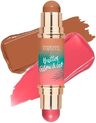 Physicians Formula Butter Glow & Go Multiuse Stick, Ultra-Creamy Radiant Finish Formula with Muru... | Amazon (US)