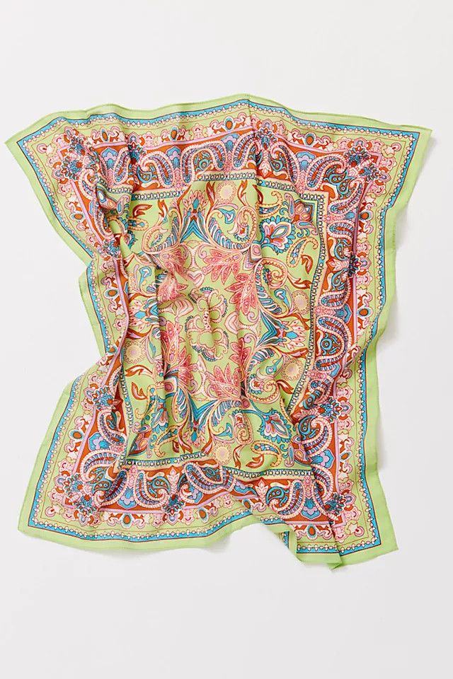 Paisley Trellis Print Bandana | Free People (Global - UK&FR Excluded)