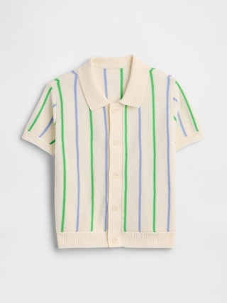 babyGap Sweater Polo Shirt | Gap Factory