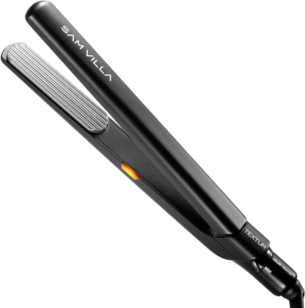 Sam Villa TEXTUR Professional Texturizing Hair Crimper Hair Iron With Precision Heat Control , 1 ... | Amazon (US)