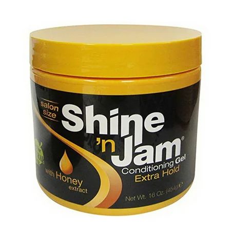 Shine N Jam Conditioning Hair Gel, Extra Hold with Honey Extract, 16 Oz | Walmart (US)
