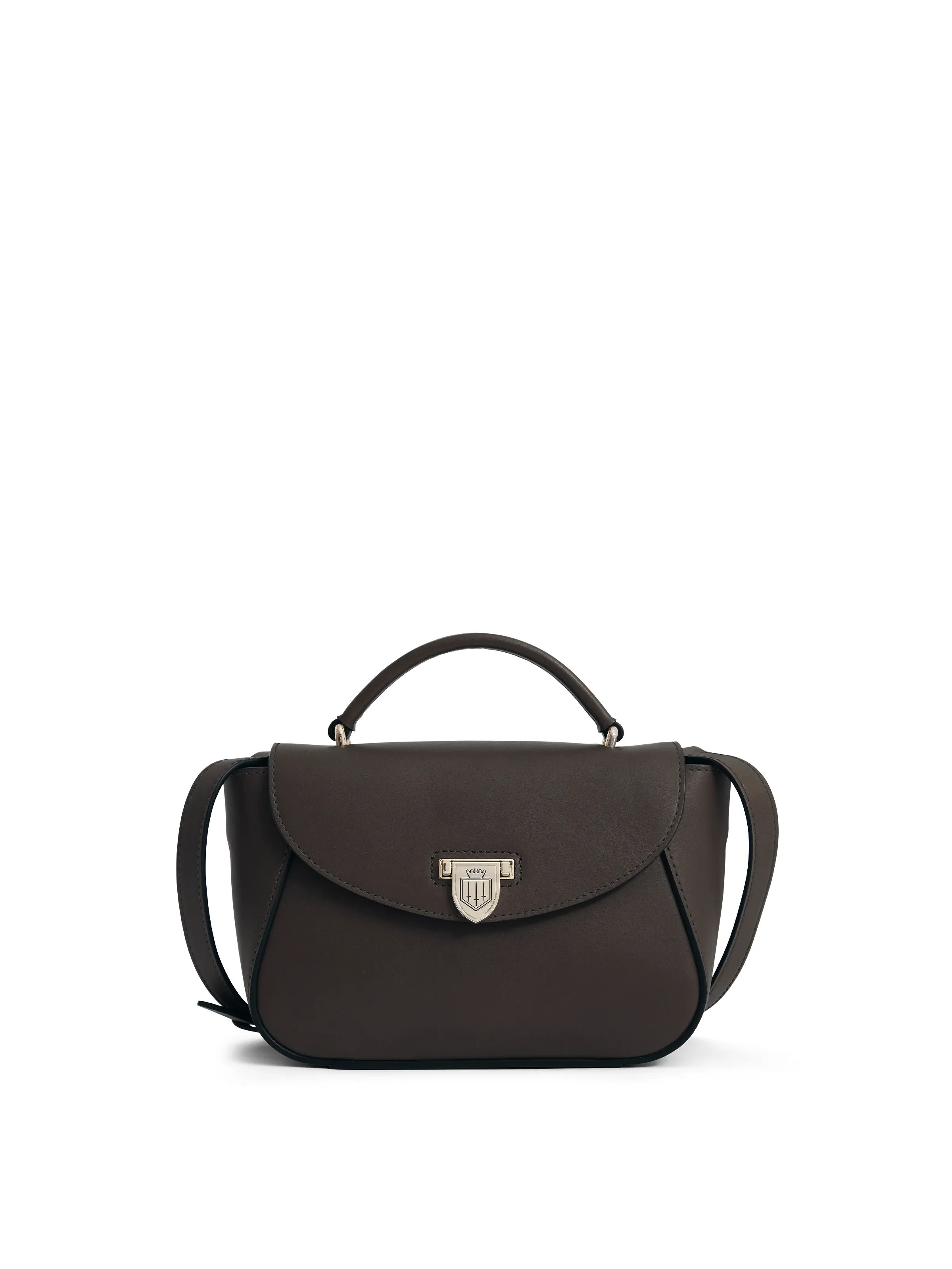 Blenheim - Women's Mini Handbag - Mahogany Leather | Fairfax & Favor | Fairfax & Favor (UK)
