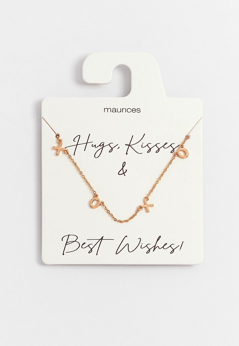 Dainty Gold XOXO Necklace | Maurices