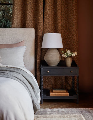Topia Nightstand by Ginny Macdonald, Black | Lulu and Georgia 