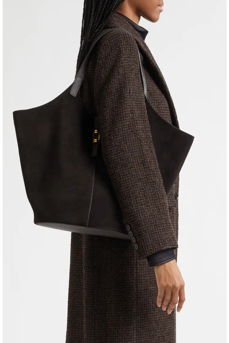 Lyra Leather & Suede Large Tote (Women) | Nordstrom | Nordstrom