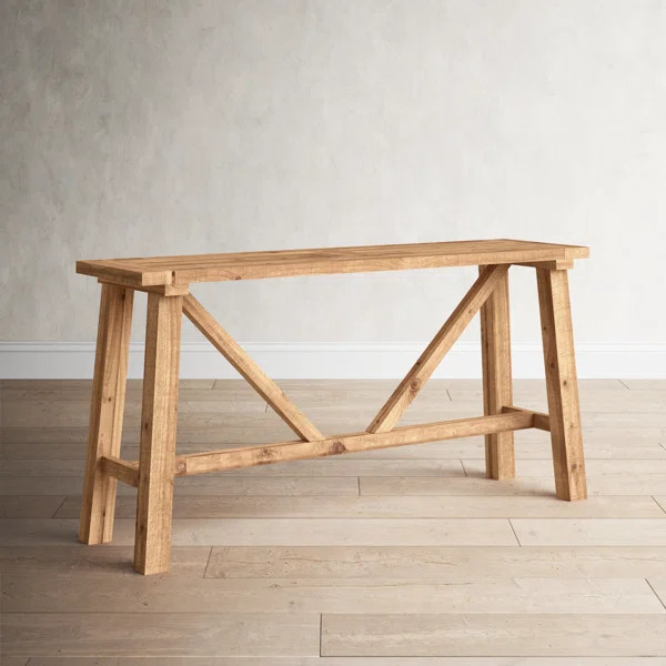 Bentwood 59" Solid Wood Console Table | Wayfair North America