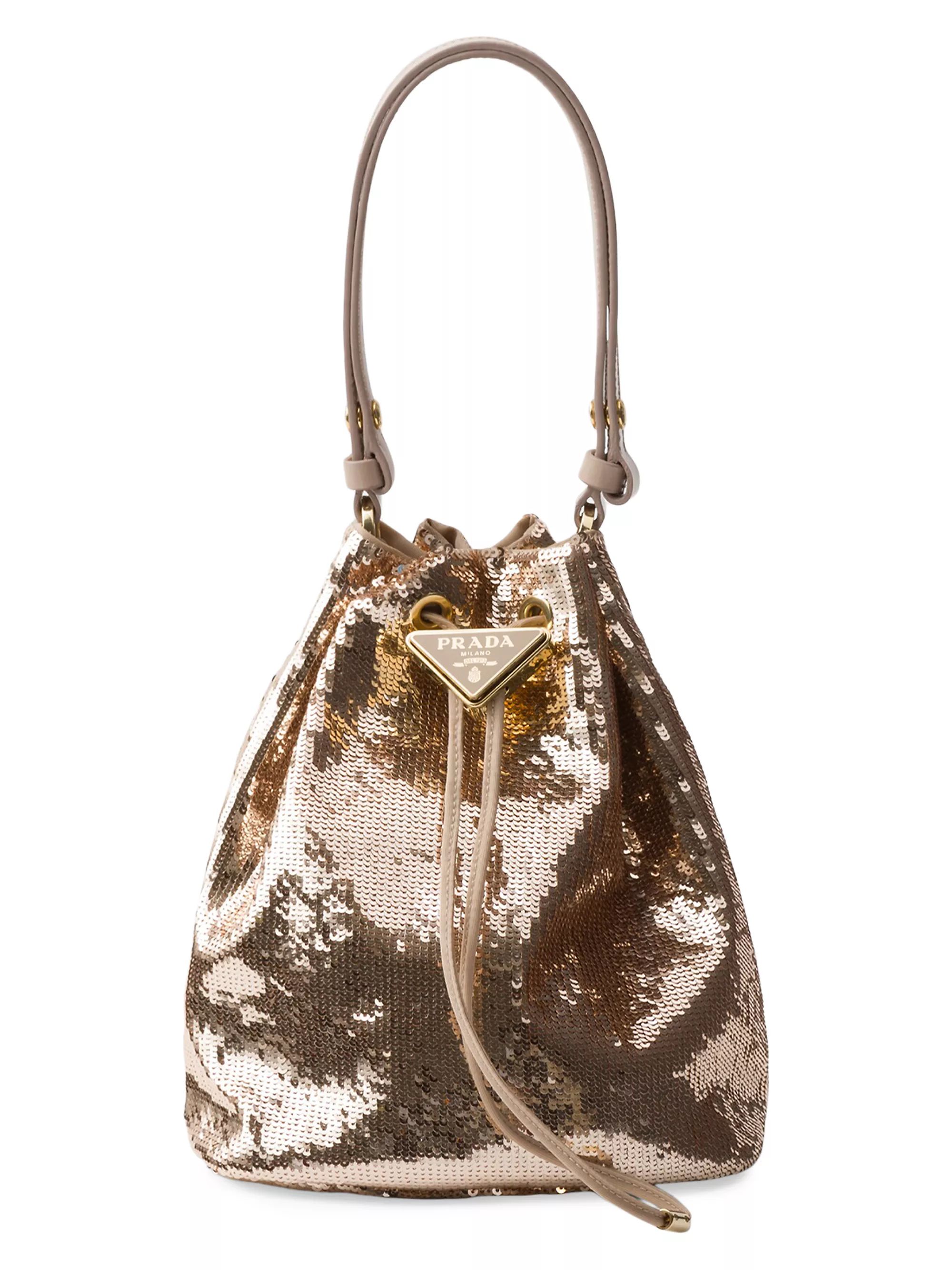 Sequined Re Nylon Mini Bag | Saks Fifth Avenue