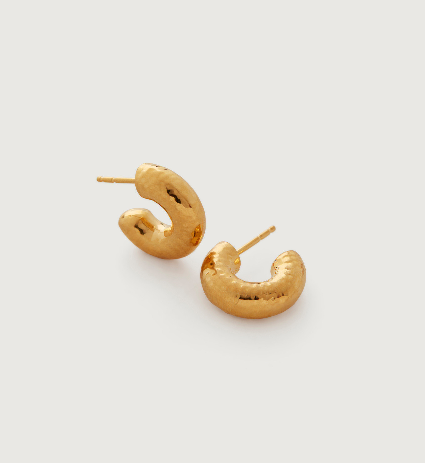Siren Muse Chunky Small Hoop Earrings | Monica Vinader (US)