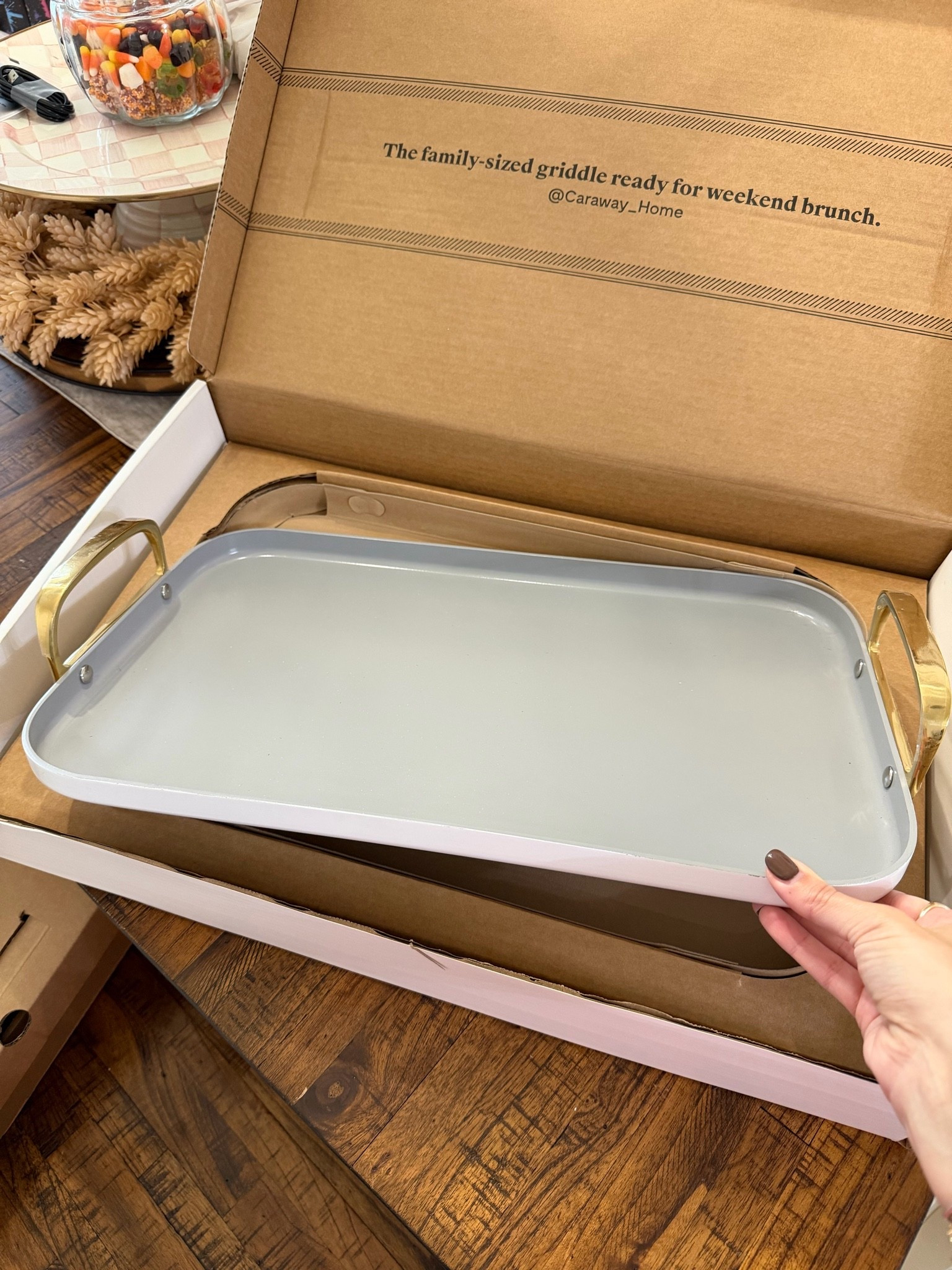 @Caraway double burner griddle!