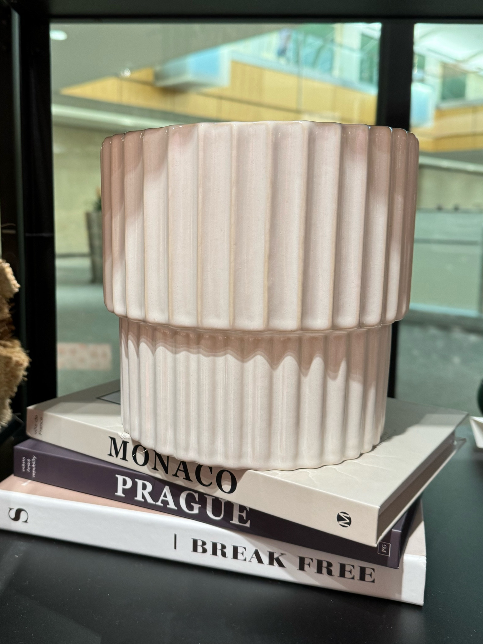 Stoneware planter | H&M home | book stack inspo 

#LTKHome