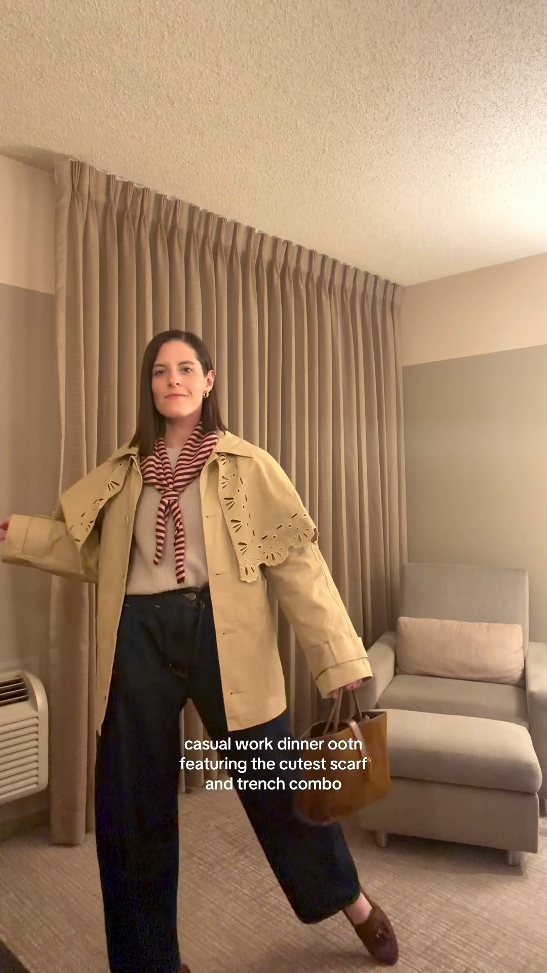 Sweater - Sheike, Small
Scarf - ASOS
Trench - ASOS, 4
Jeans - Veronica Beard, 26
Shoes - ASOS
Purse - Commense 

#LTKFindsUnder50 #LTKFindsUnder100 #LTKStyleTip