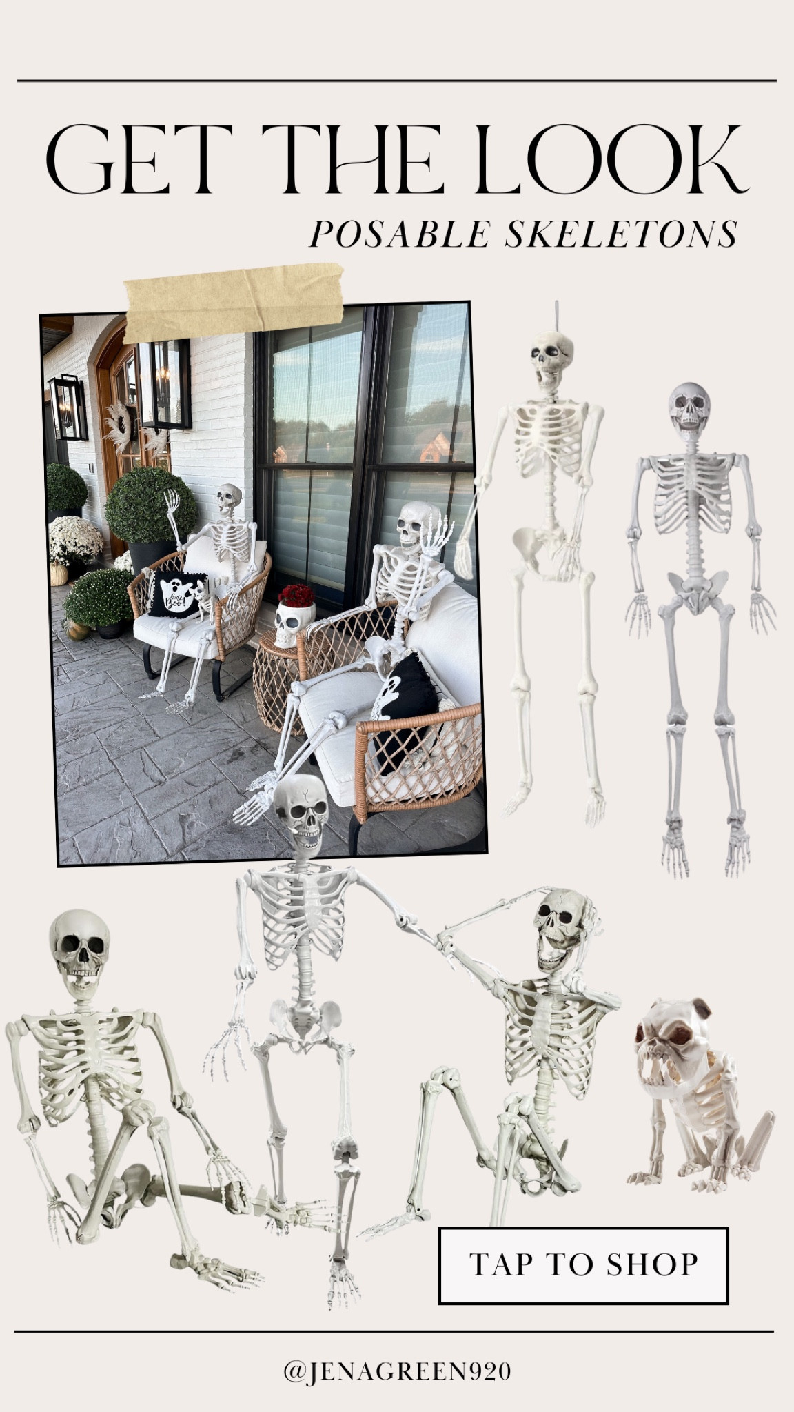 Posable Skeletons | Yard Skeletons | Chair Skeletons | Halloween Home Decor | Halloween Yard Decor 

#LTKHome #LTKSeasonal #LTKFindsUnder100