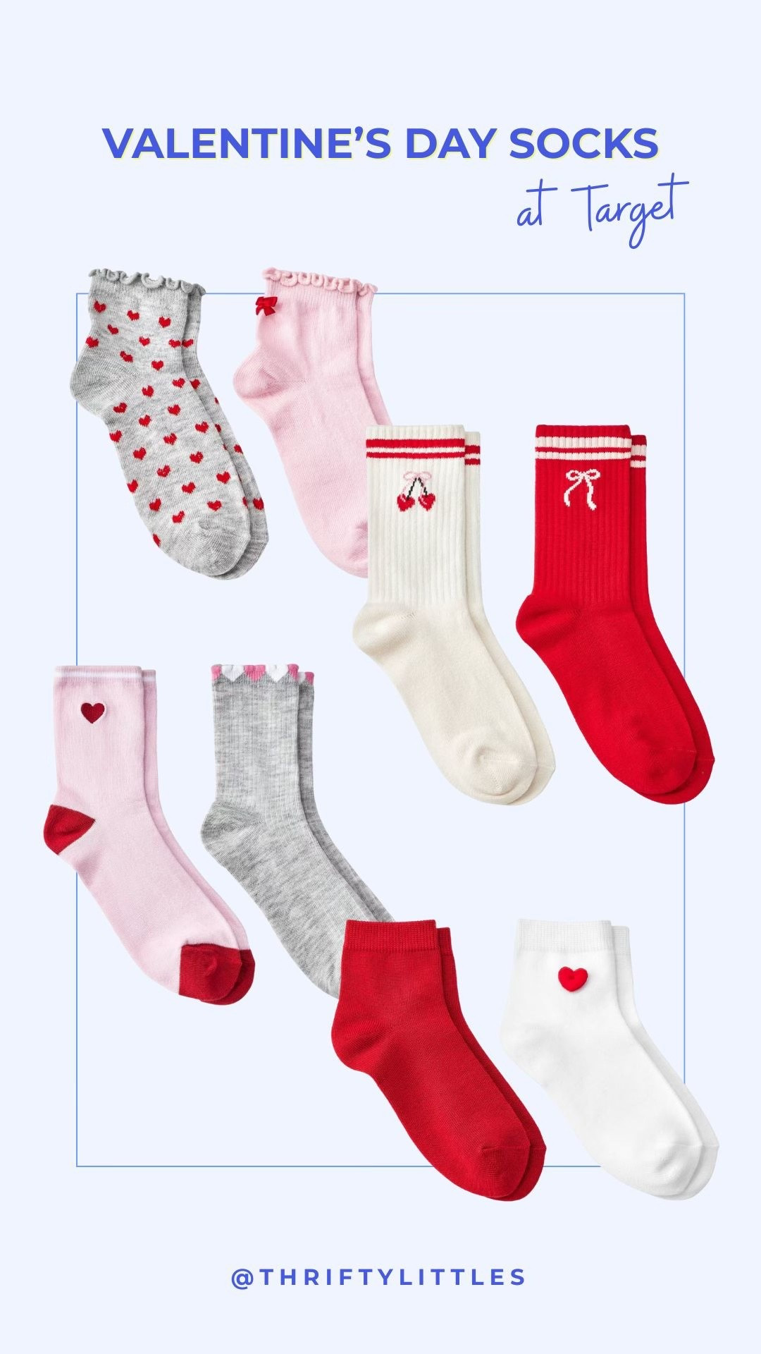 Cute enough to love, and comfy enough to live in! These socks make the best Valentine’s and are all $5 or less!

#LTKValentine #LTKKids