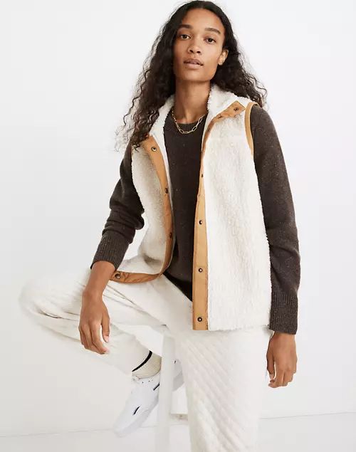 Addition Sherpa Vest | Madewell