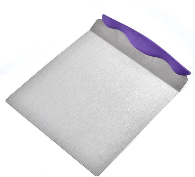 Cake Safe Lifter Stainless Steel Pizza Transfer Shovel Square Cake Tray Moving Plate Tool Cookie ... | Amazon (US)