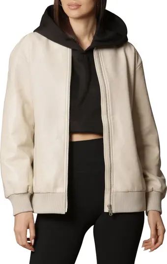 Faux Leather Bomber Jacket | Nordstrom
