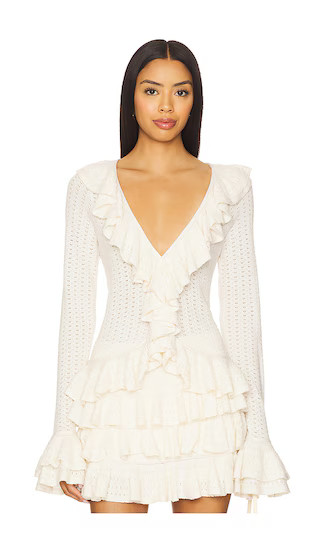 Marley Top in Cream Pointelle | Revolve Clothing (Global)