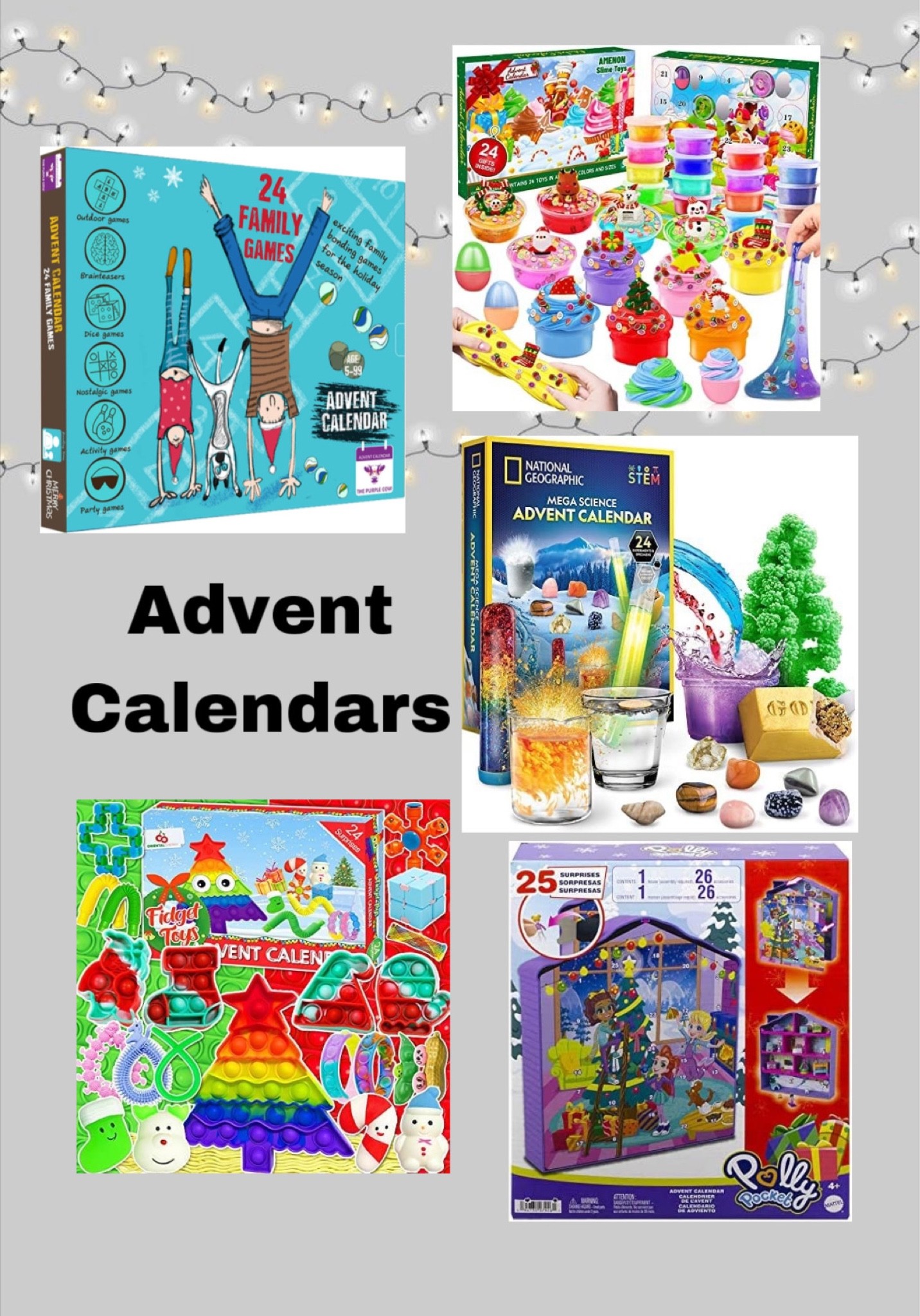 Advent Calendars 

#LTKunder100 #LTKSeasonal #LTKHoliday