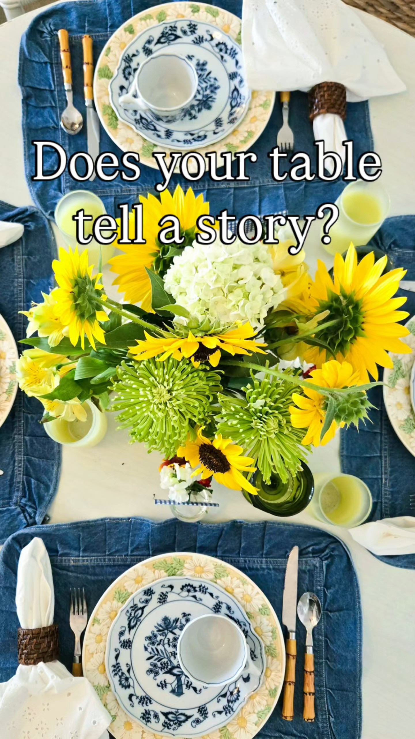 I love my Daises & Denim tablescape inspired by two lovely finds from the Pioneer Woman collection at Walmart.

#LTKSeasonal #LTKFindsUnder50 #LTKHome