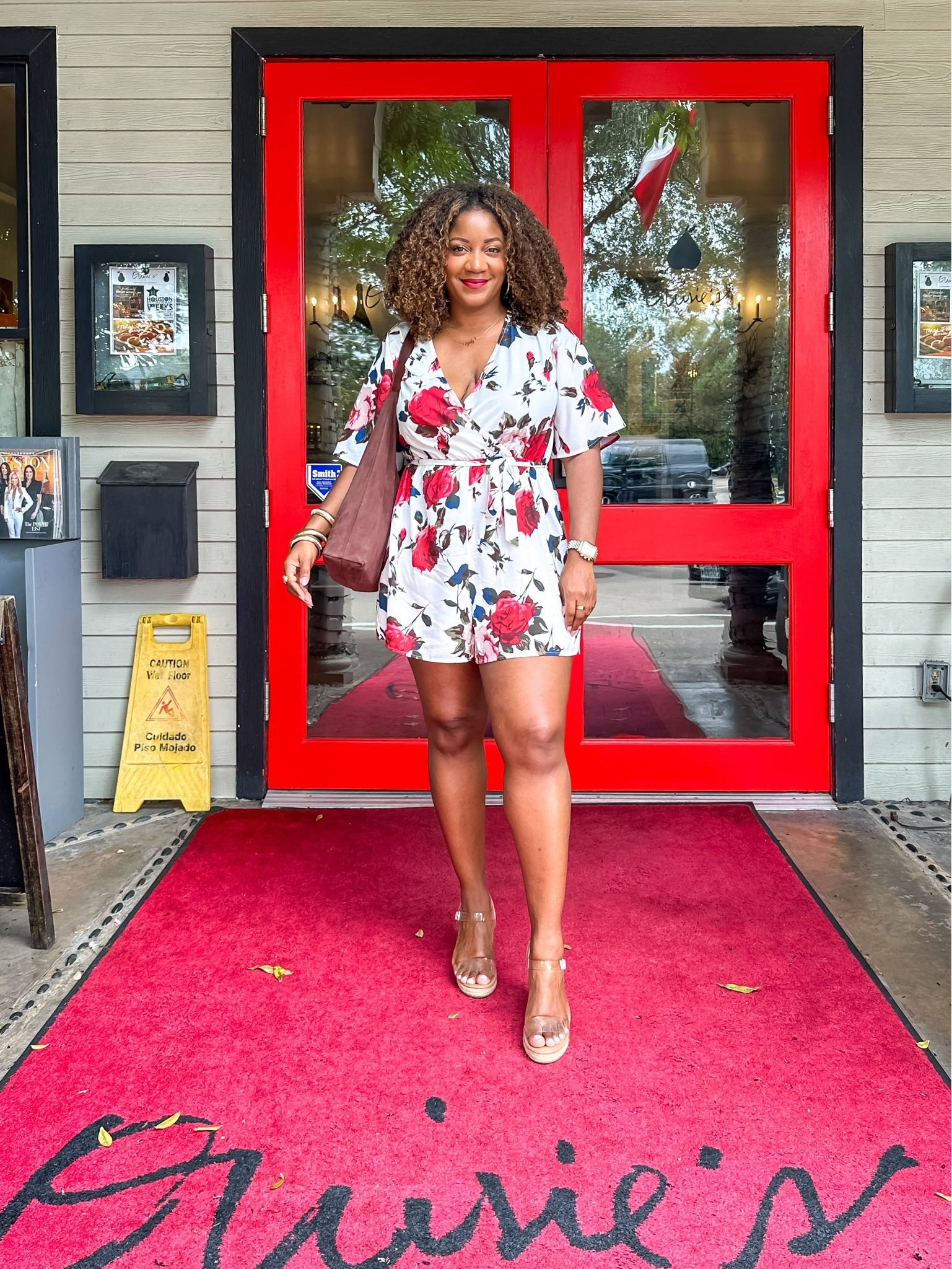 Casual OOTD yesterday in this floral romper from Amazon ❤️

#LTKootd #LTKMidsize #LTKOver40