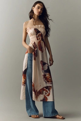 By Anthropologie Sheer Maxi Top | Anthropologie (US)