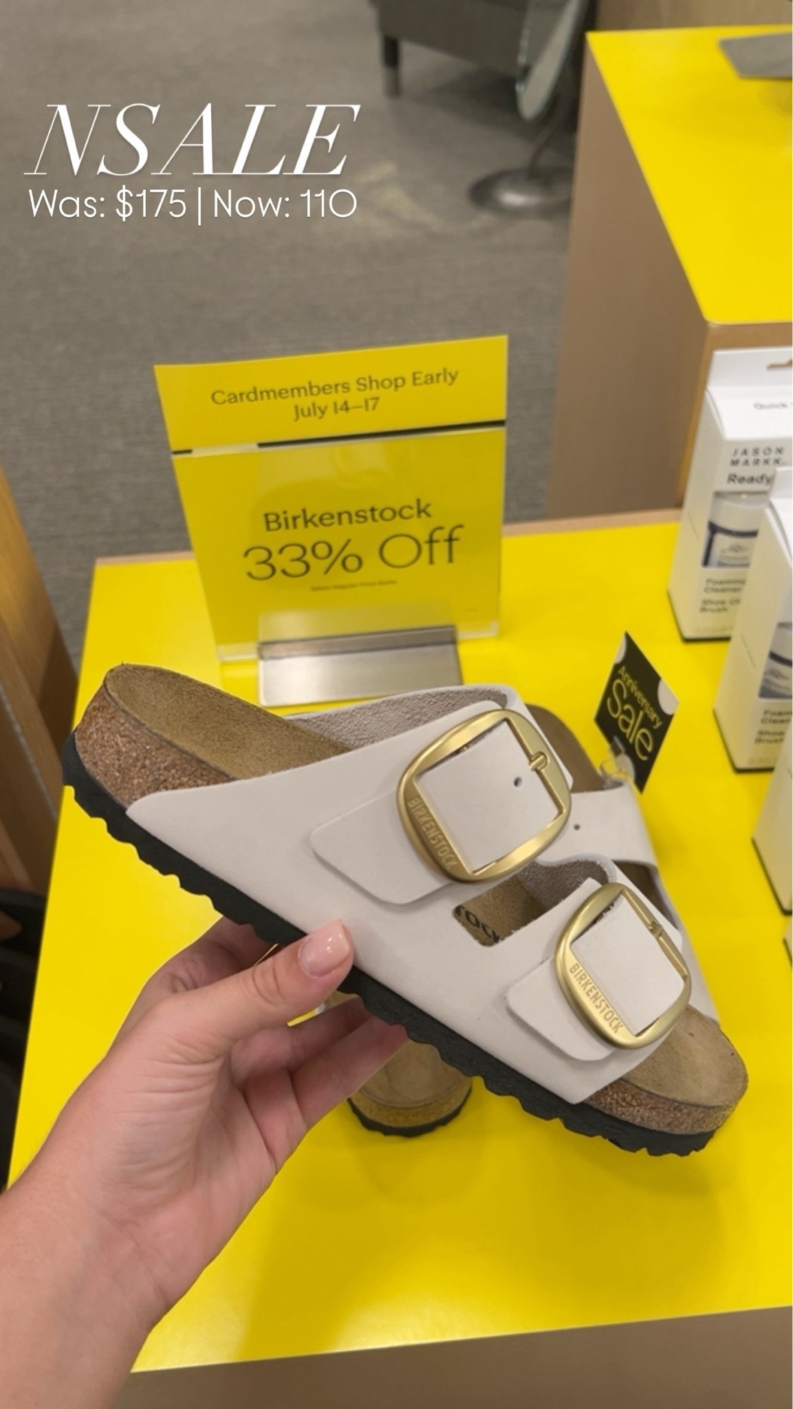 Nordstrom Sale - Birkenstock sandal 
High risk of selling out. Beautiful and comfortable

#LTKootd #LTKU #LTKSeasonal