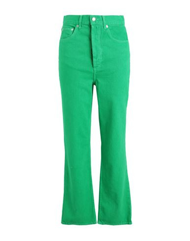 Topshop Woman Jeans Green Size 25W-30L Cotton | YOOX (US)
