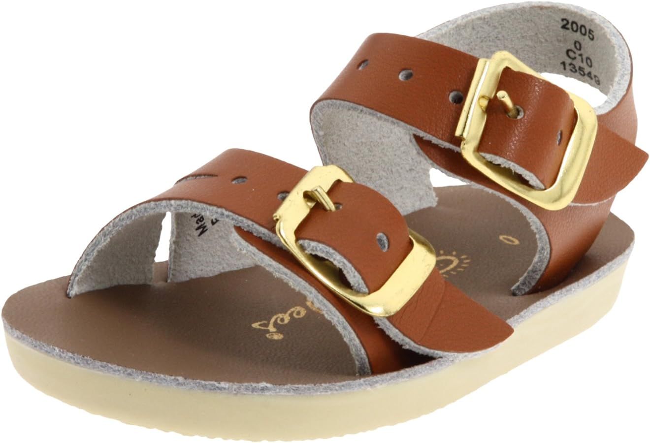Salt Water Sandals Girls' Sea Wees Hoy Shoes | Amazon (US)