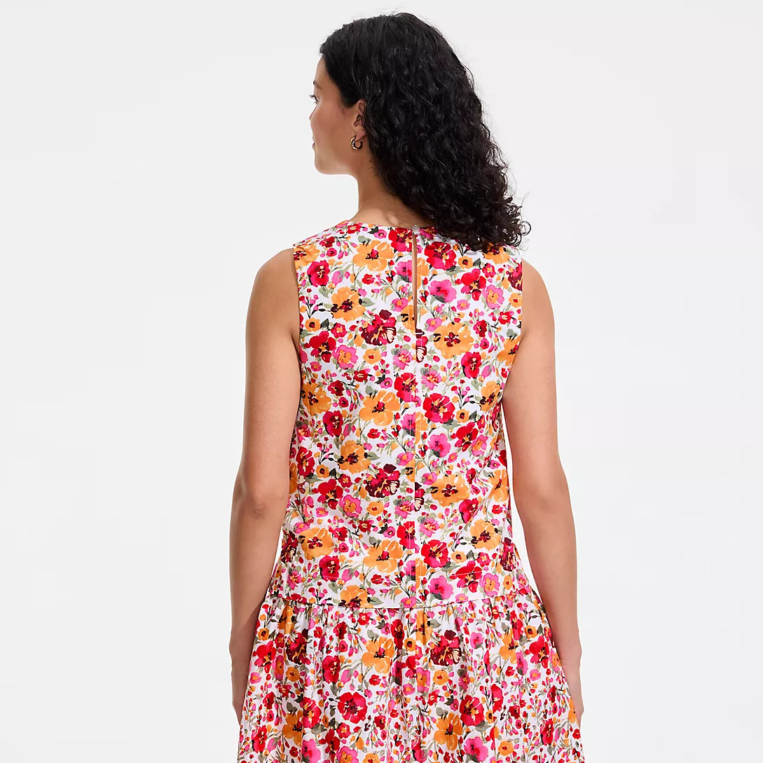 Women's Poplin Sleeveless Shell | Lands' End (US)