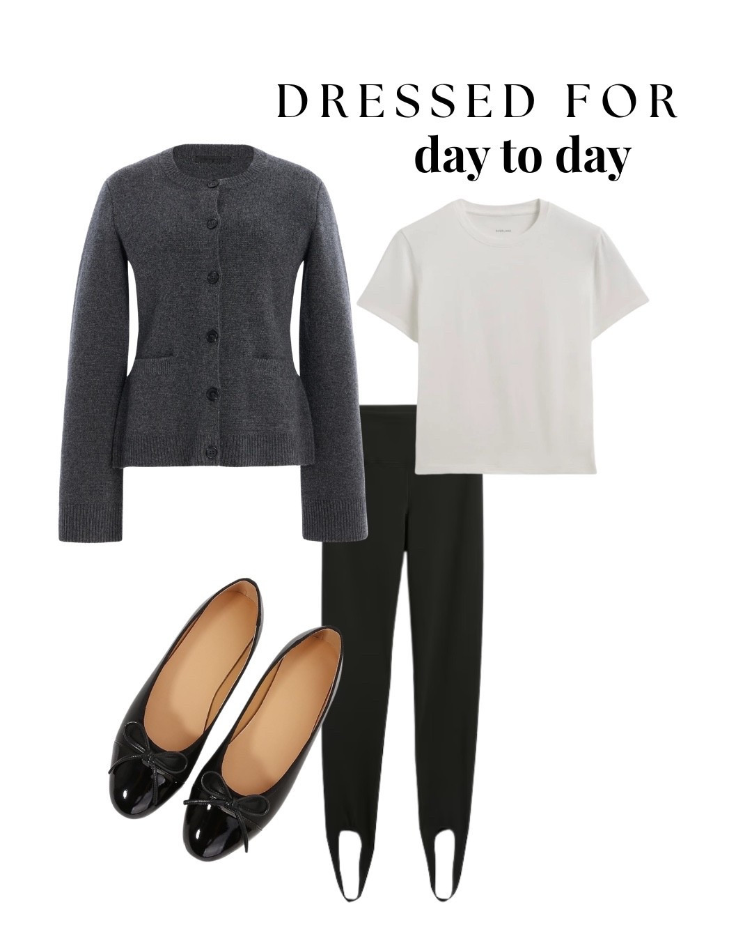 Dressed for day to day-errands, drop off,  or work from home. Casual outfits to fit your everyday life! 

