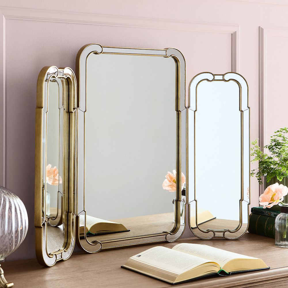 Wicked Trifold Vanity Mirror (37"x26") | Pottery Barn Teen