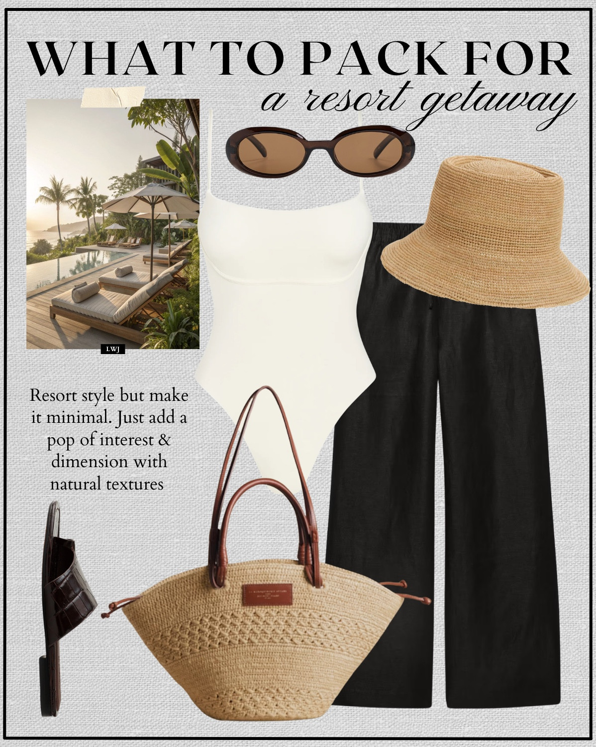what to pack for a resort getaway

beach vacation / resortwear / monday swimwear / aritzia linen lodge pants / tailored shorts / matching set / dressy outfits / elevated style 

 

#LTKTravel