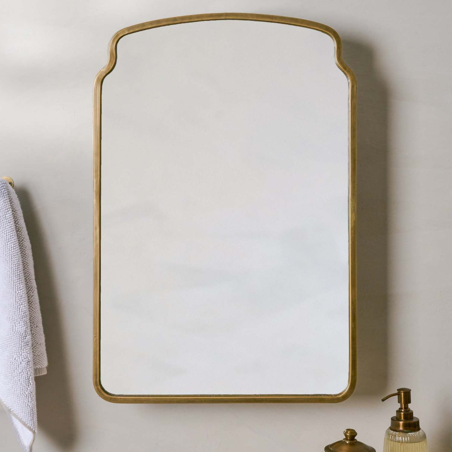June Medicine Cabinet Antique Brass | Magnolia